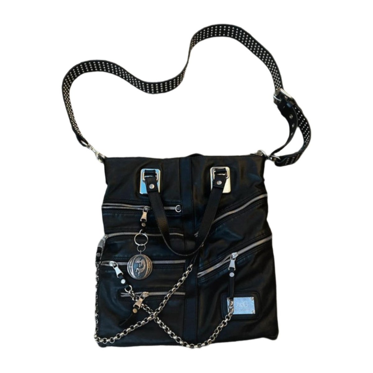Leather crossbody bag