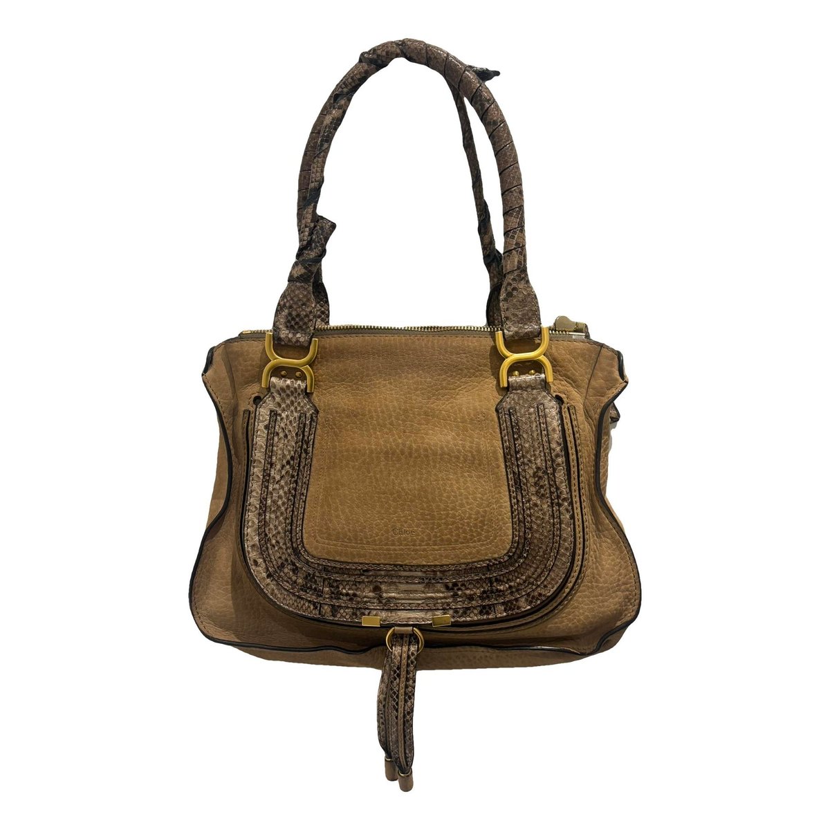 Marcie leather handbag