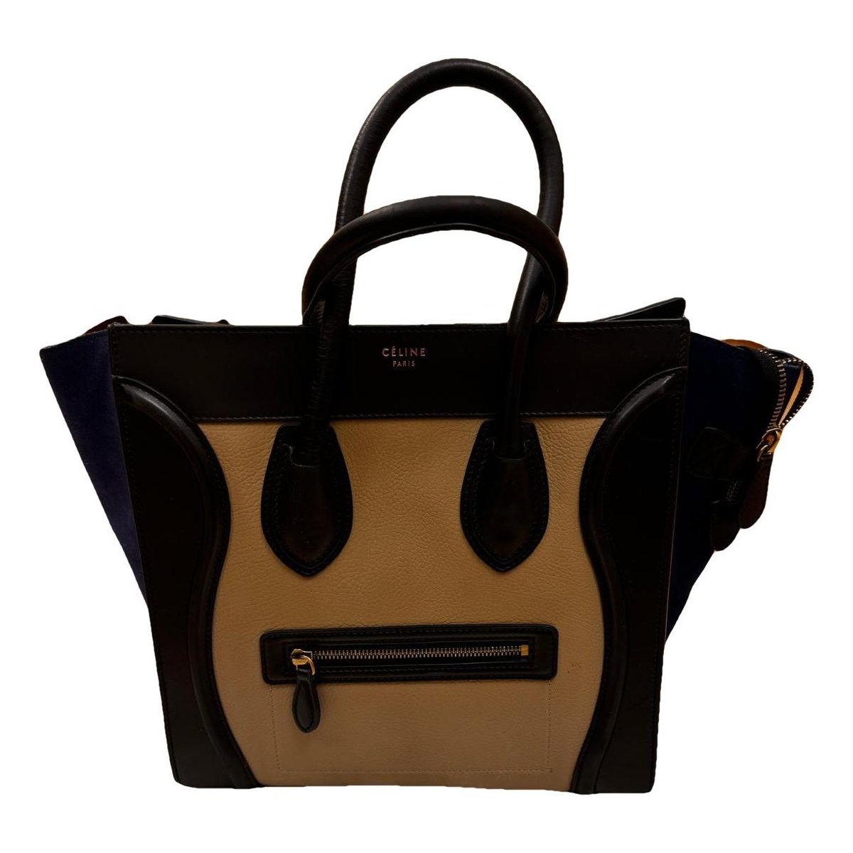 Luggage leather handbag