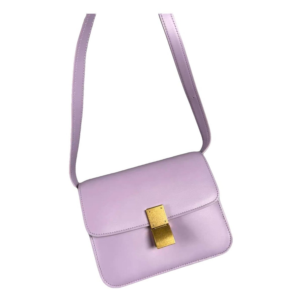 Classic leather crossbody bag