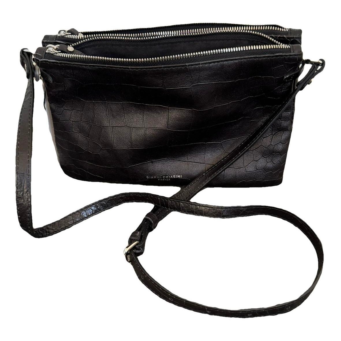 Leather crossbody bag