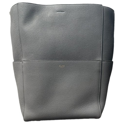 Seau Sangle leather tote