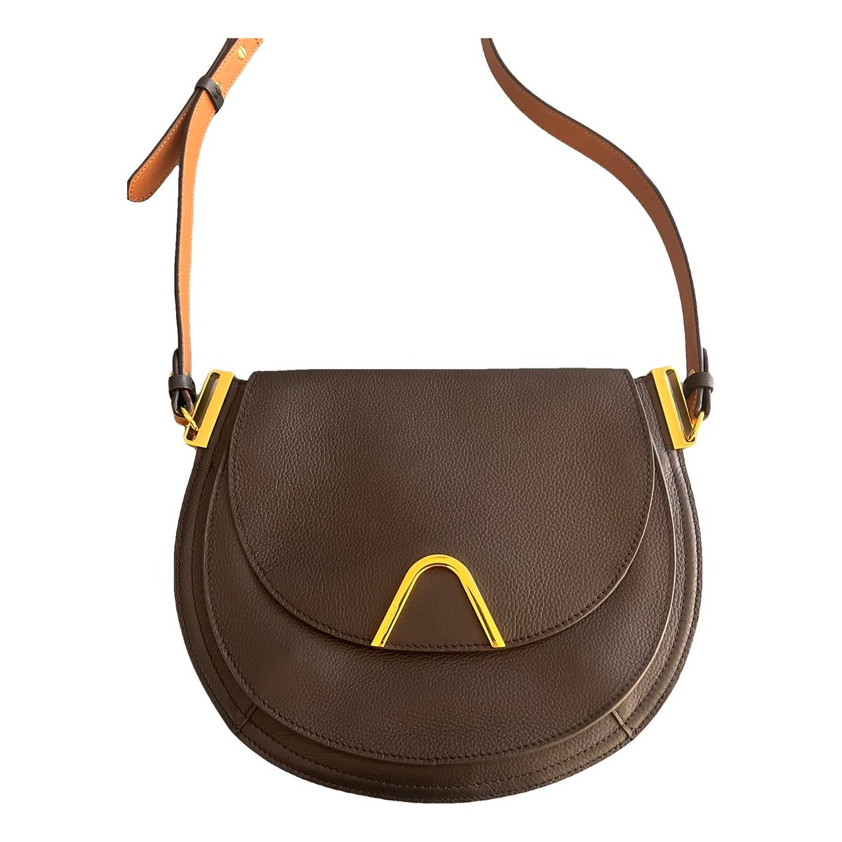 Leather crossbody bag