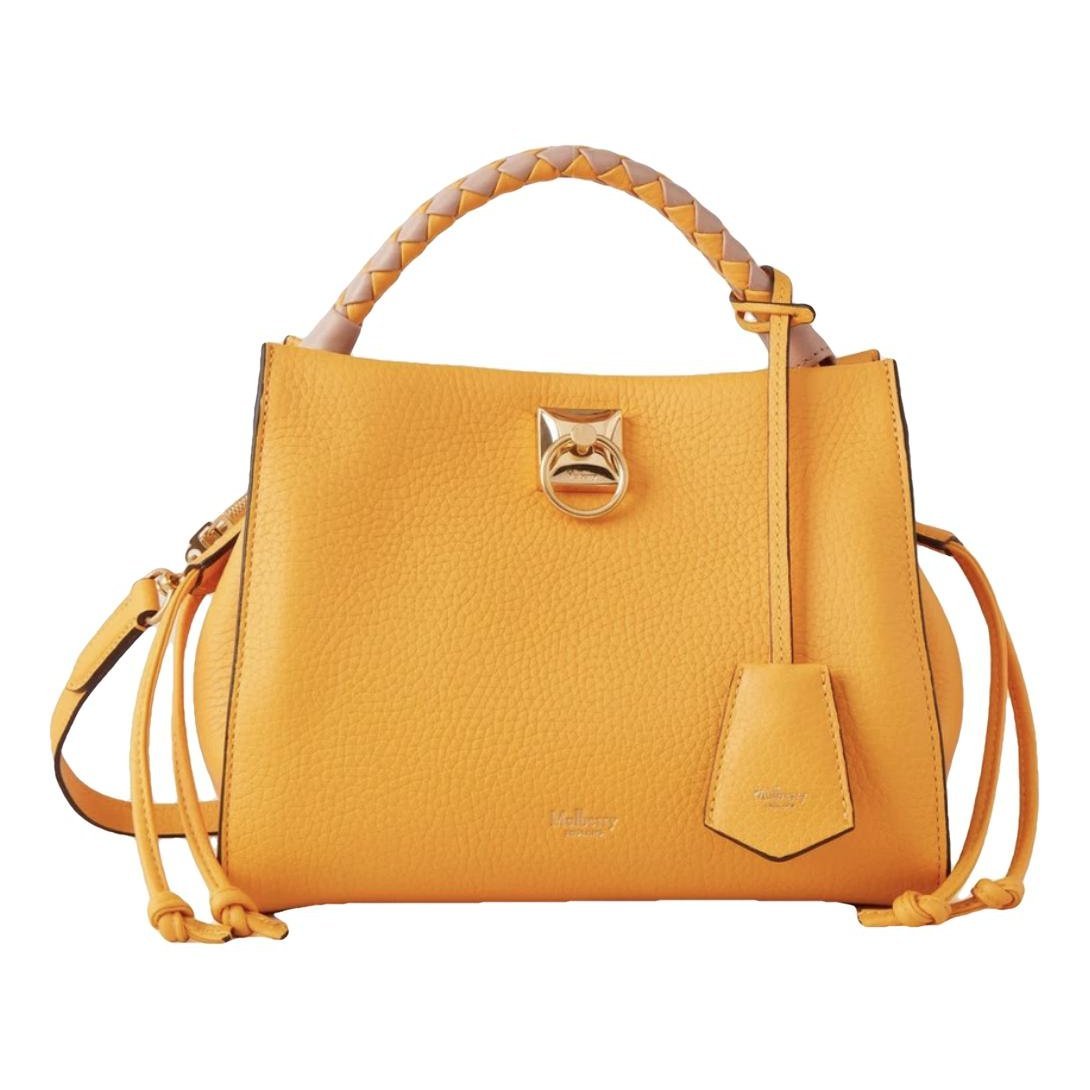 Iris leather handbag