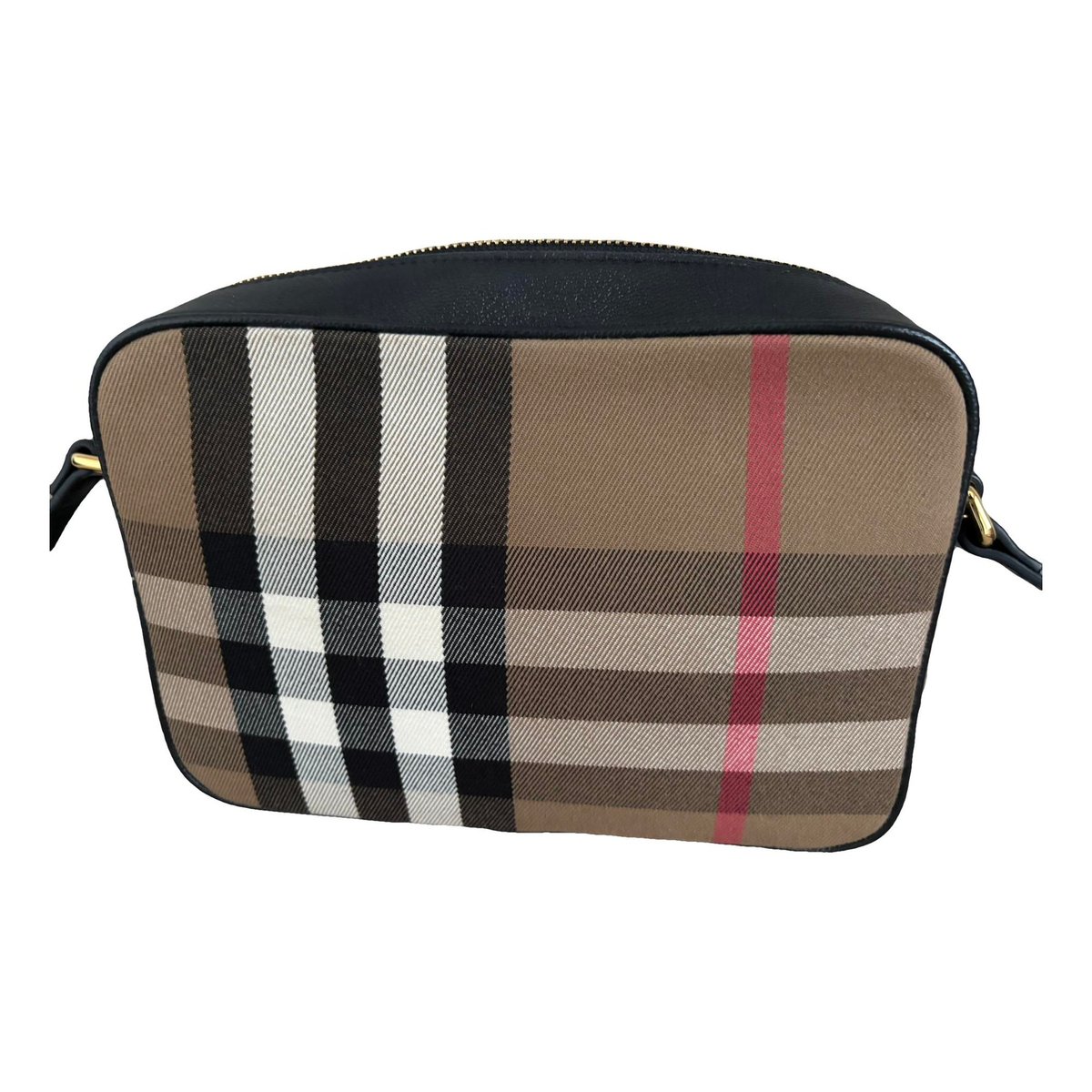 Lola Caméra leather crossbody bag