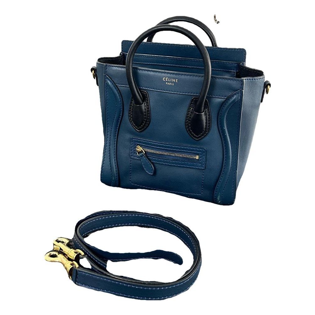 Luggage leather handbag