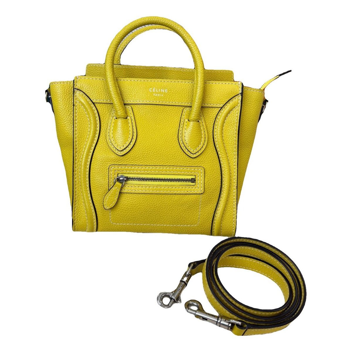 Luggage leather handbag