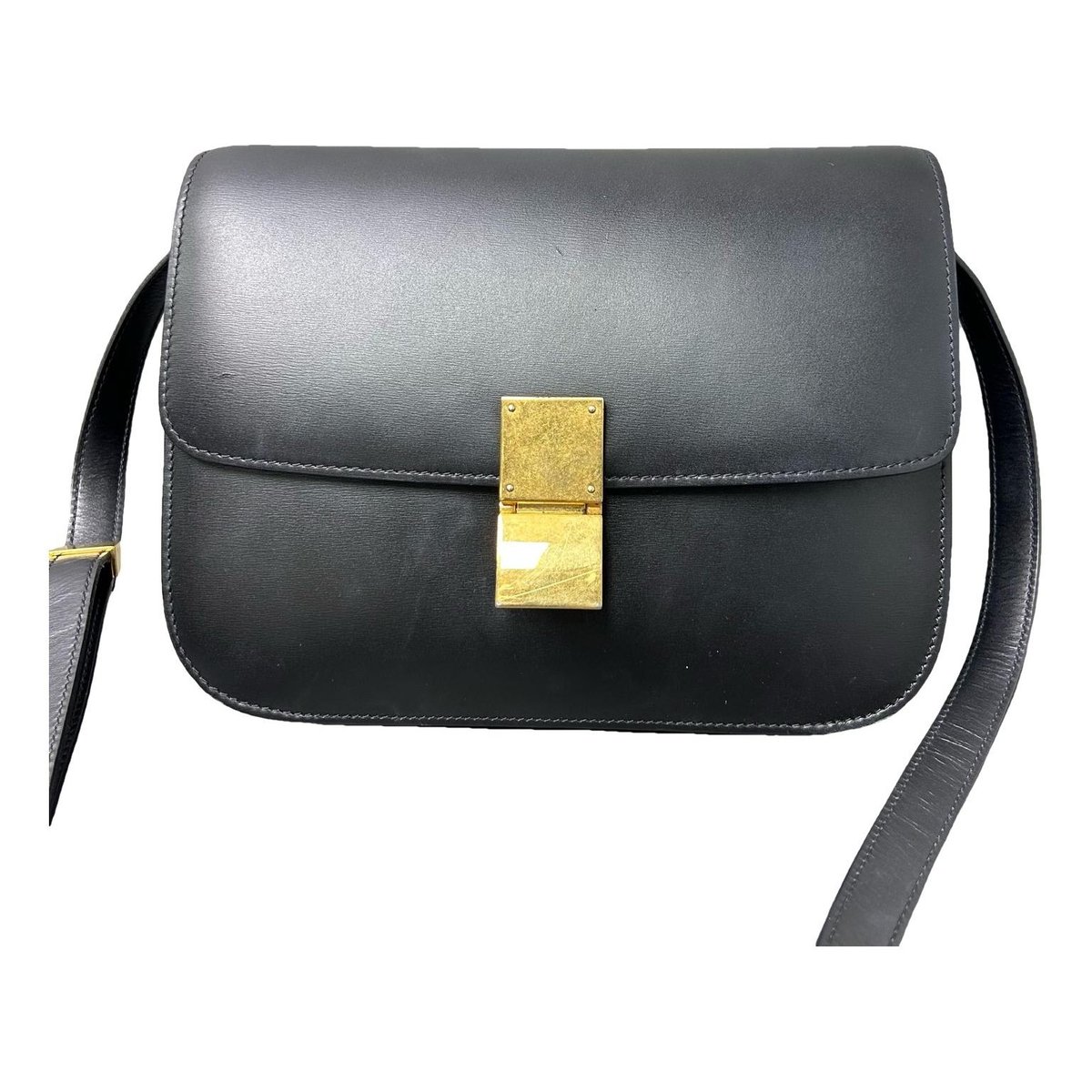 Classic leather handbag