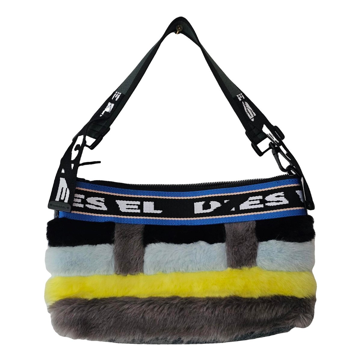 Faux fur handbag
