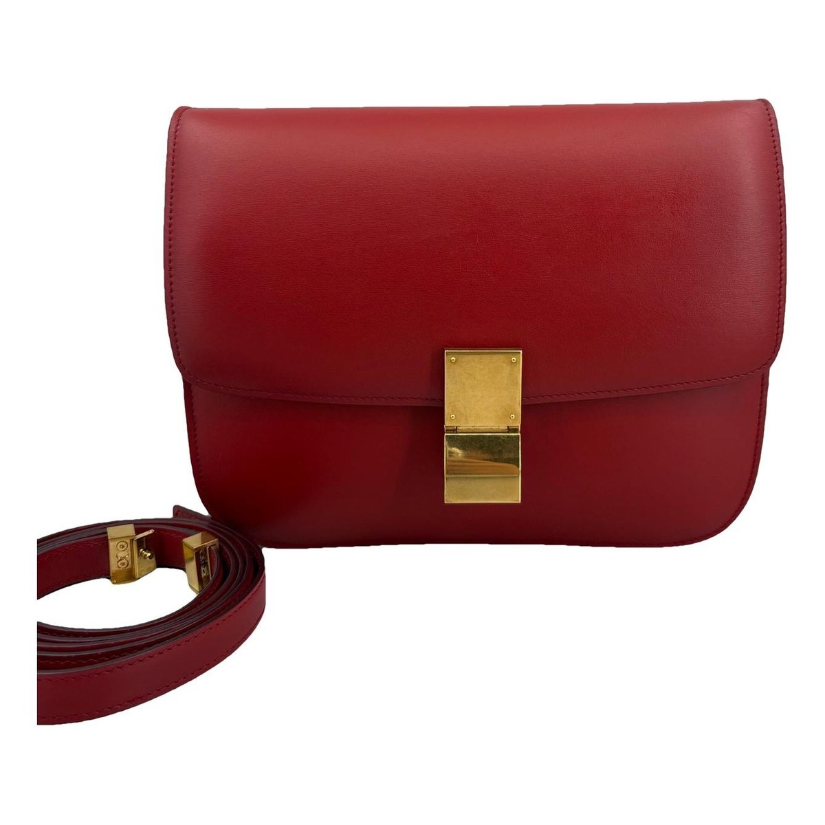 Classic leather handbag