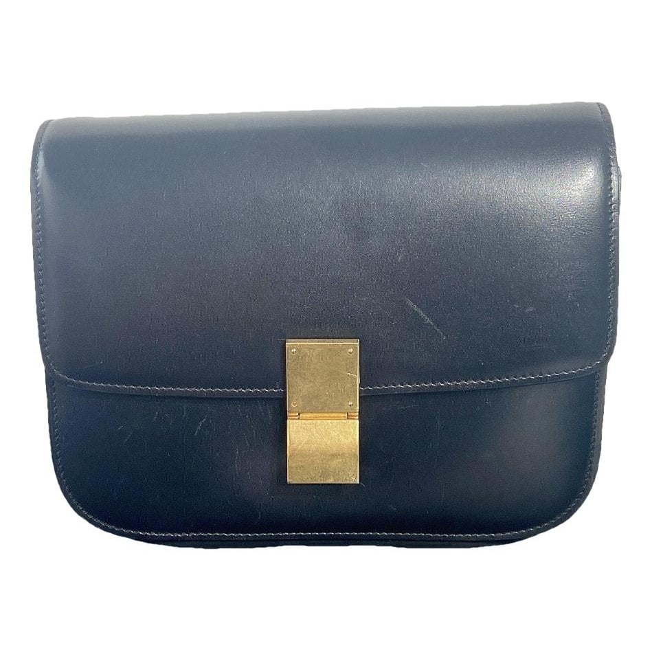 Classic leather handbag