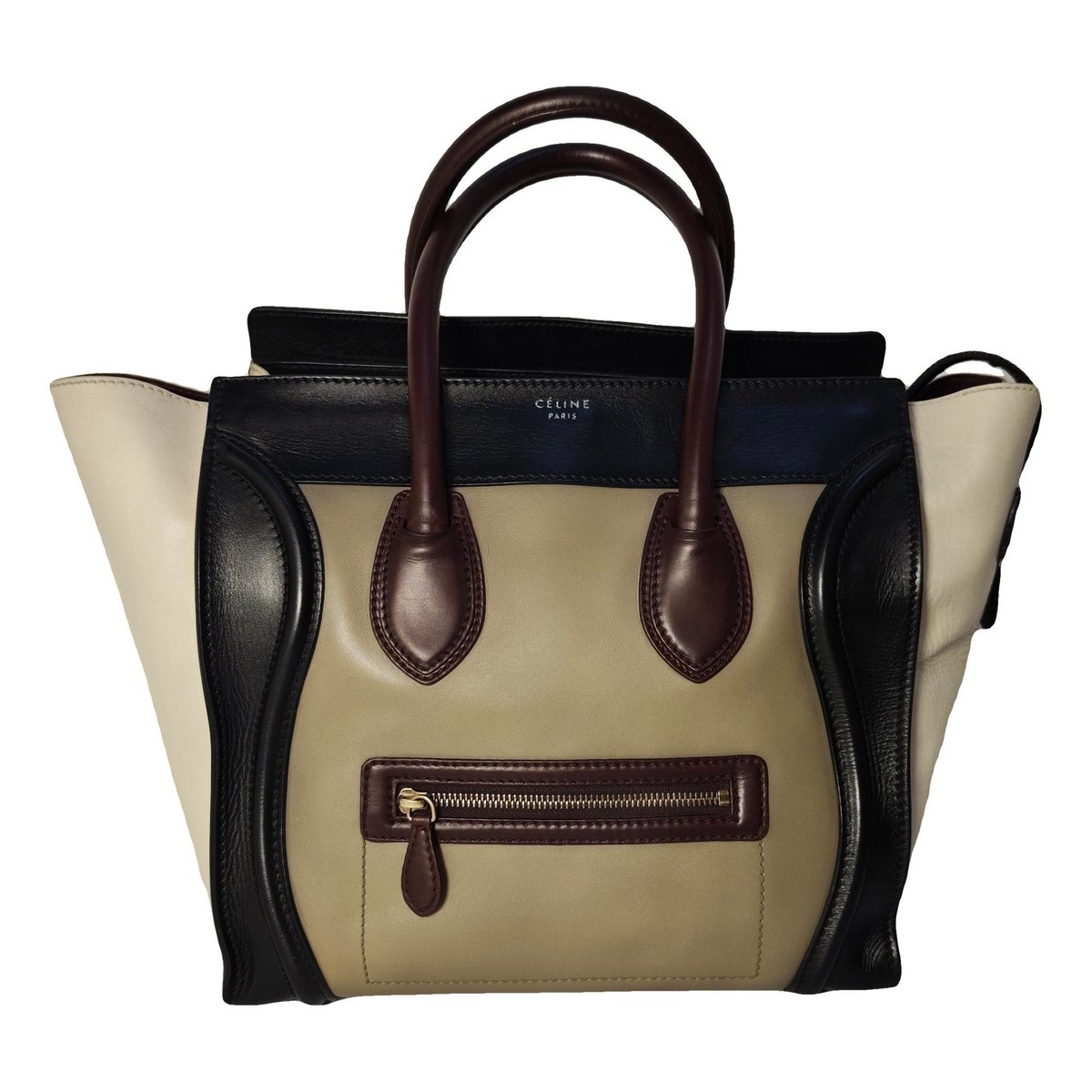 Luggage leather handbag