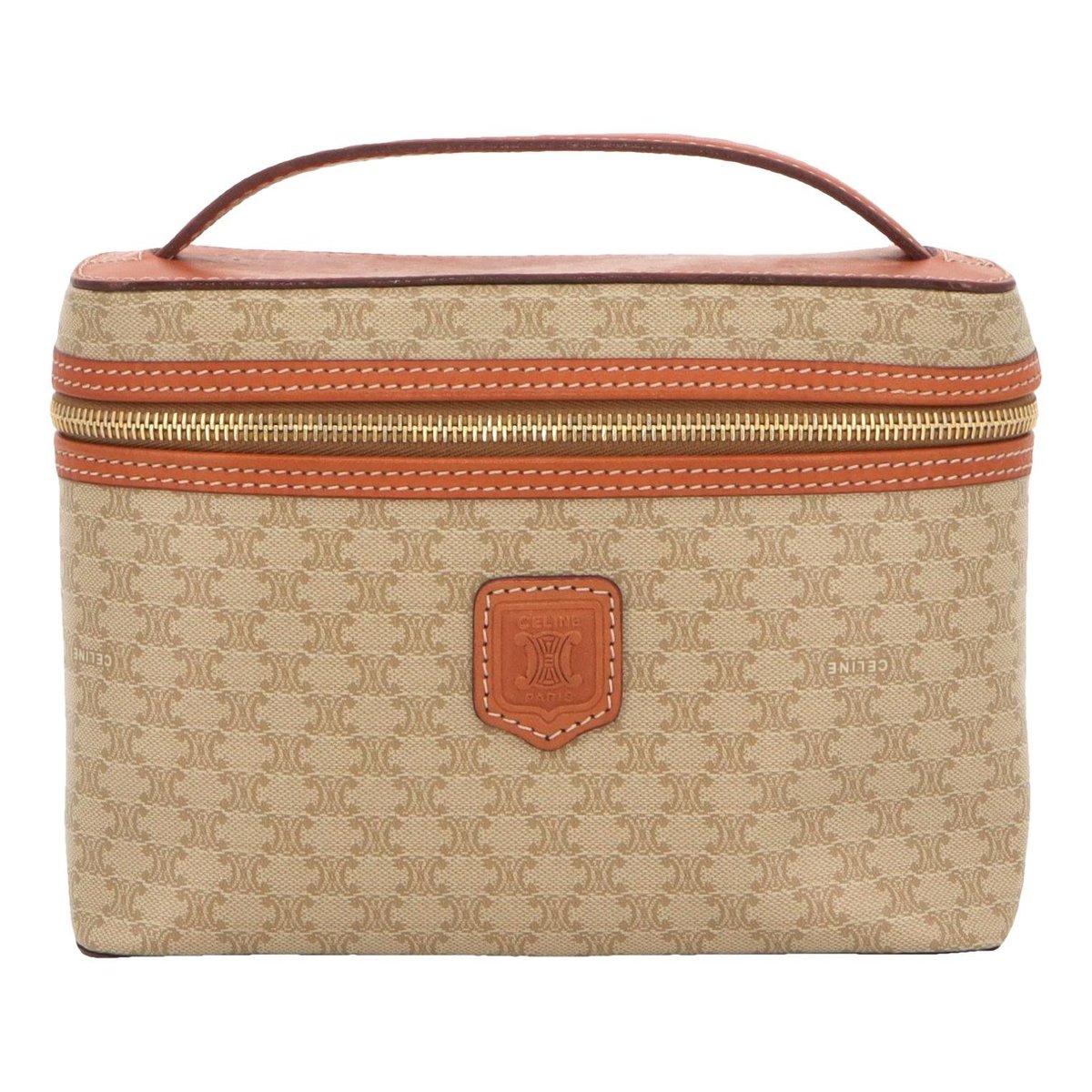 Triomphe leather handbag