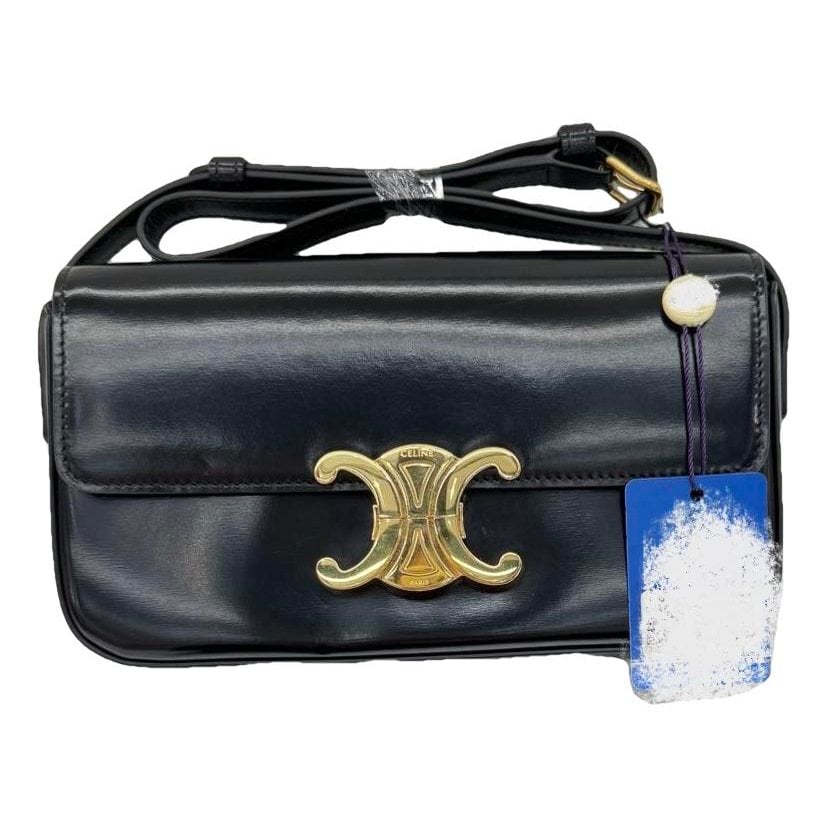 Triomphe Long leather handbag