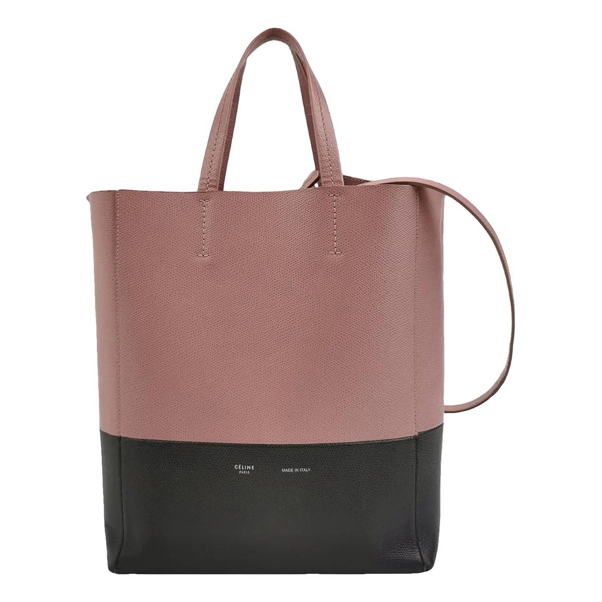 Cabas leather handbag