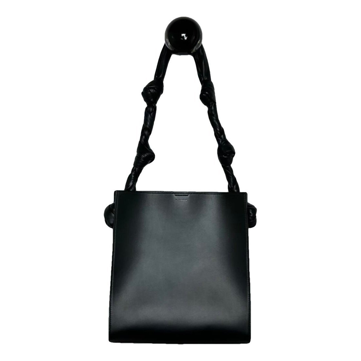 Tangle leather handbag