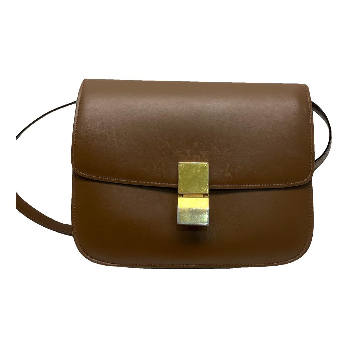 Classic leather handbag