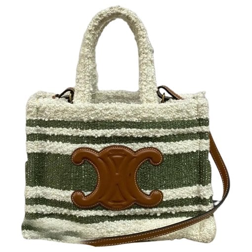 Cabas cloth handbag