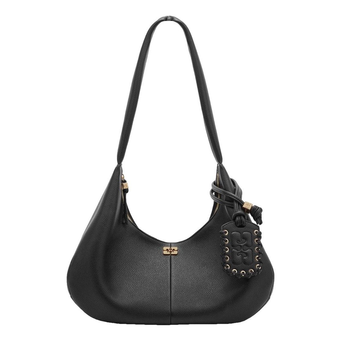 Hobo leather handbag