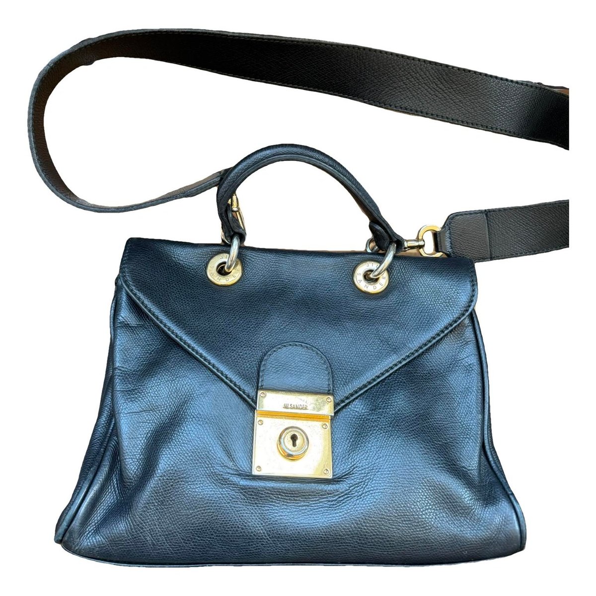 Leather crossbody bag