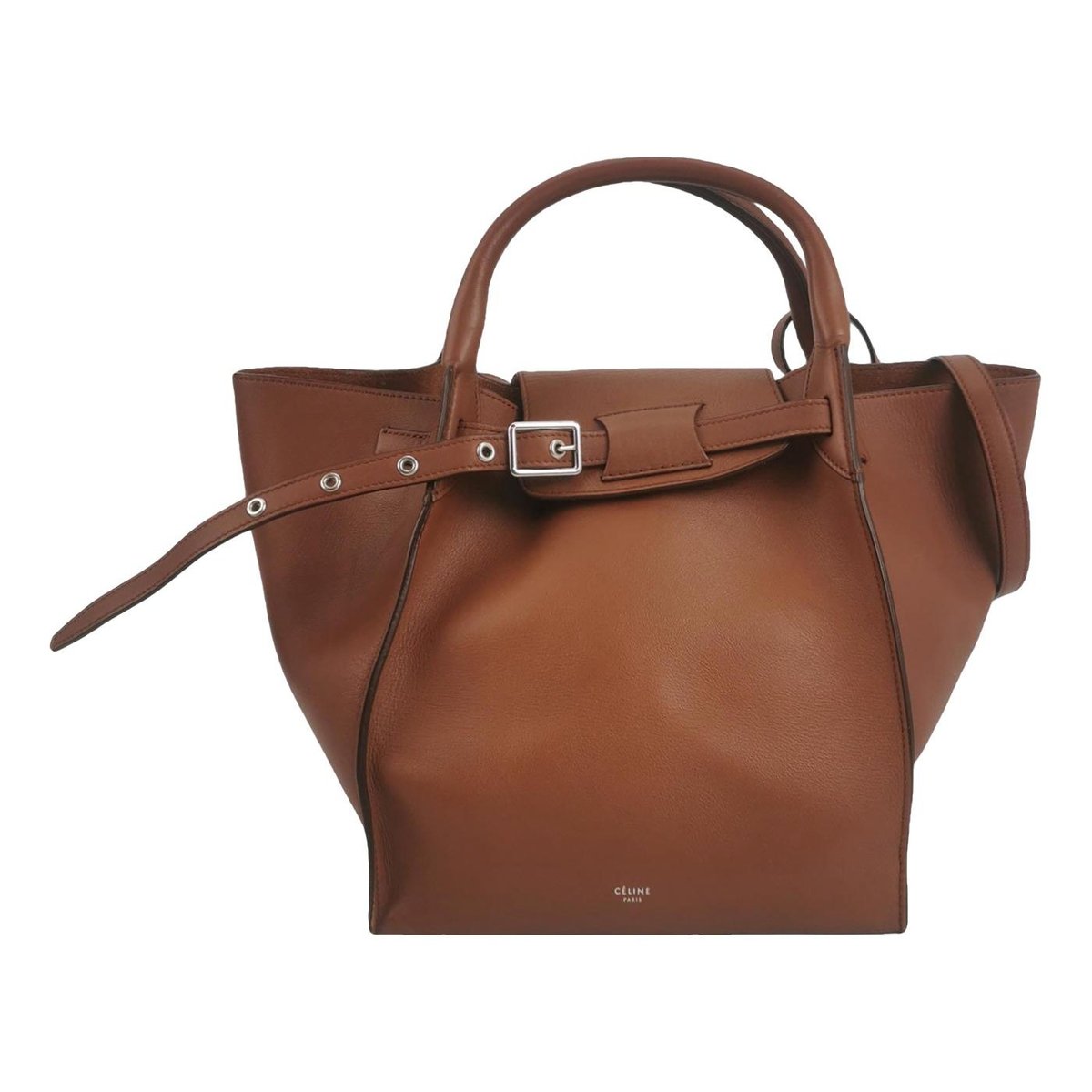 Big Bag leather handbag