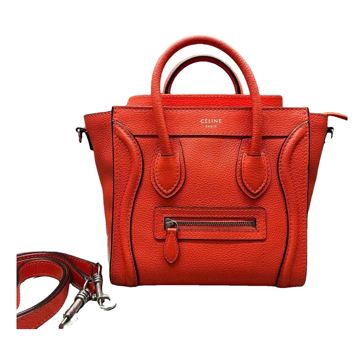 Luggage leather handbag