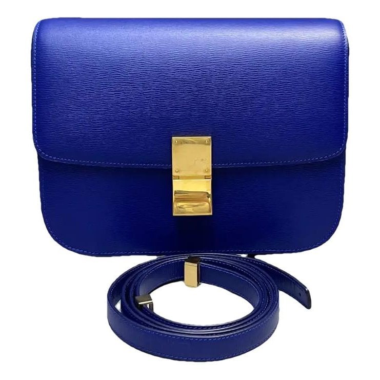 Classic leather crossbody bag