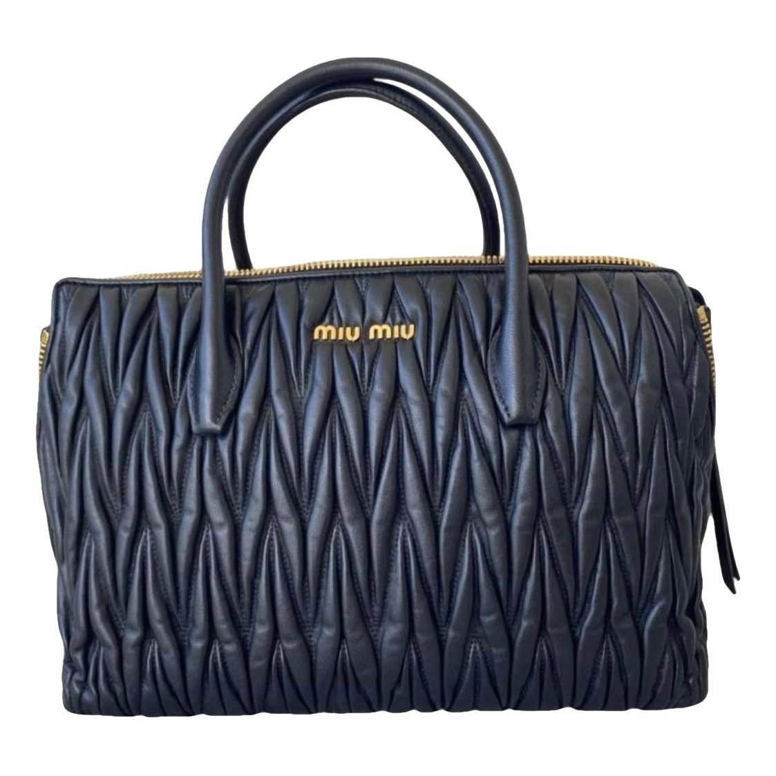 Arcadie leather handbag