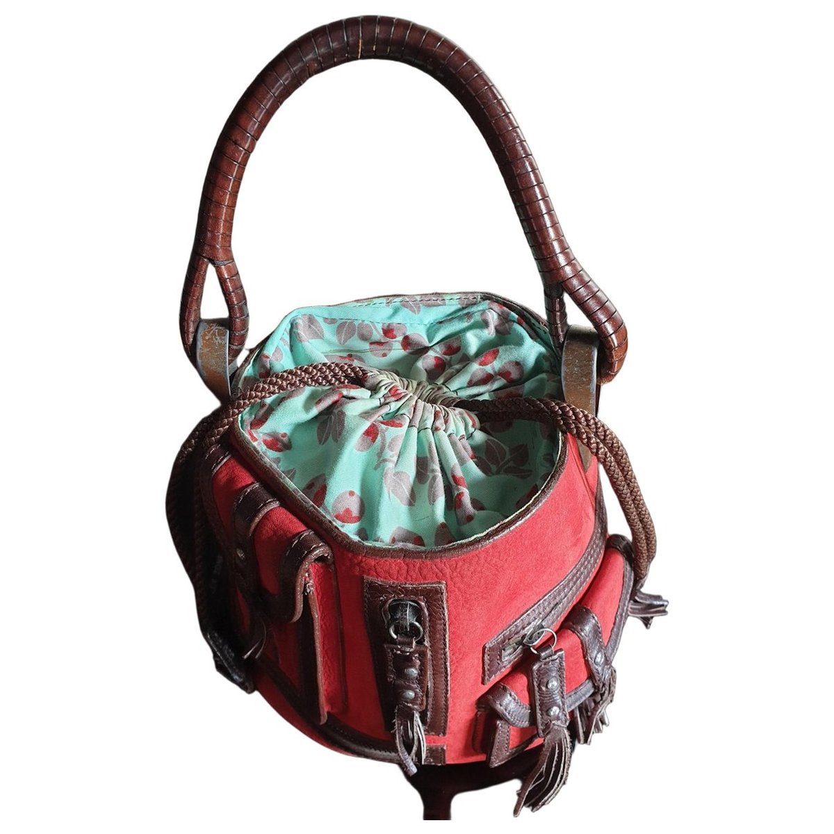 Pagodon leather mini bag