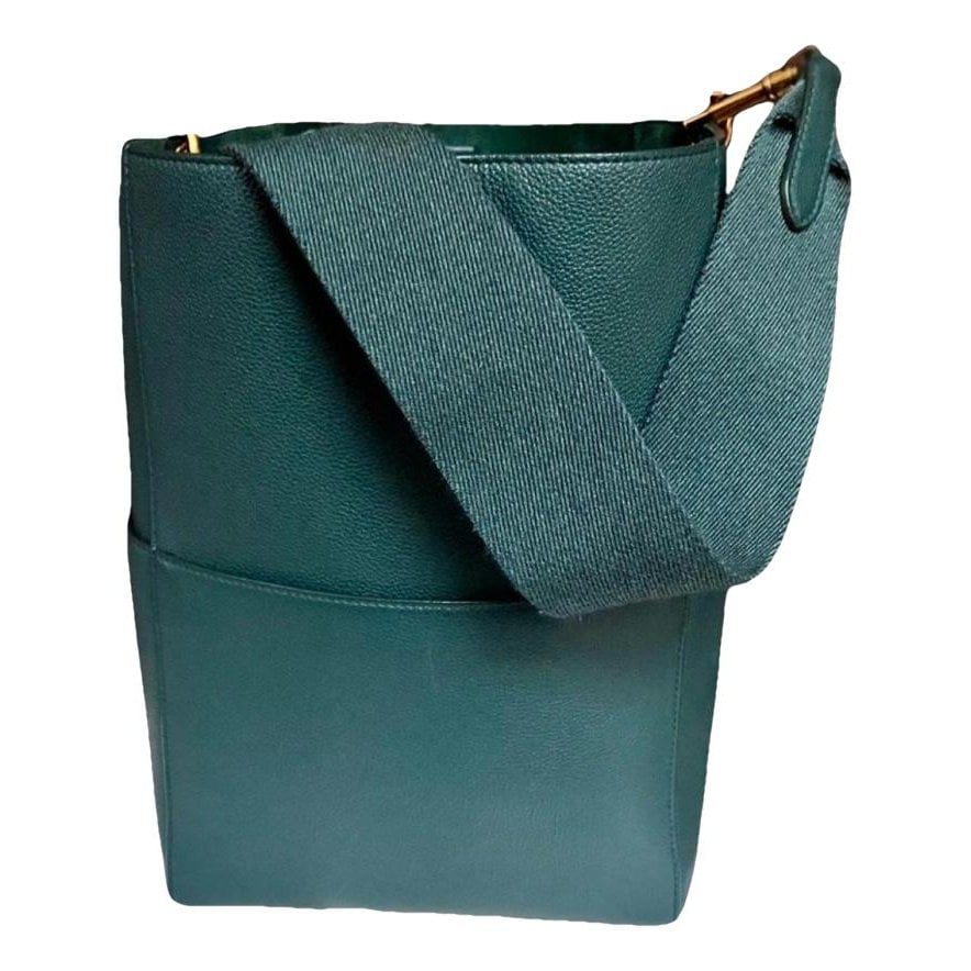 Seau Sangle leather tote