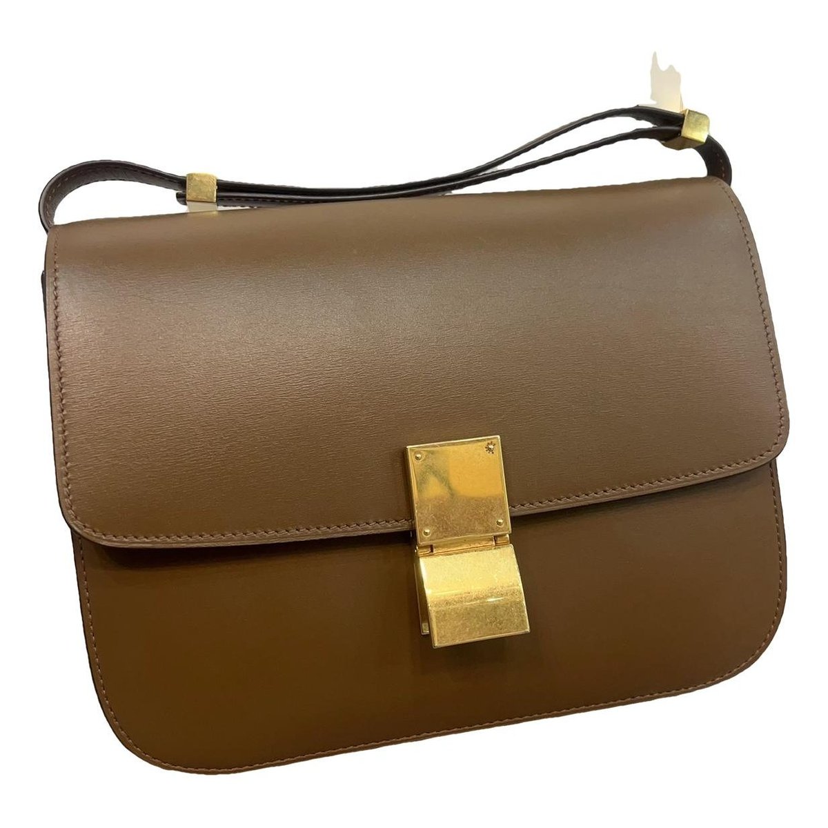 Classic leather crossbody bag