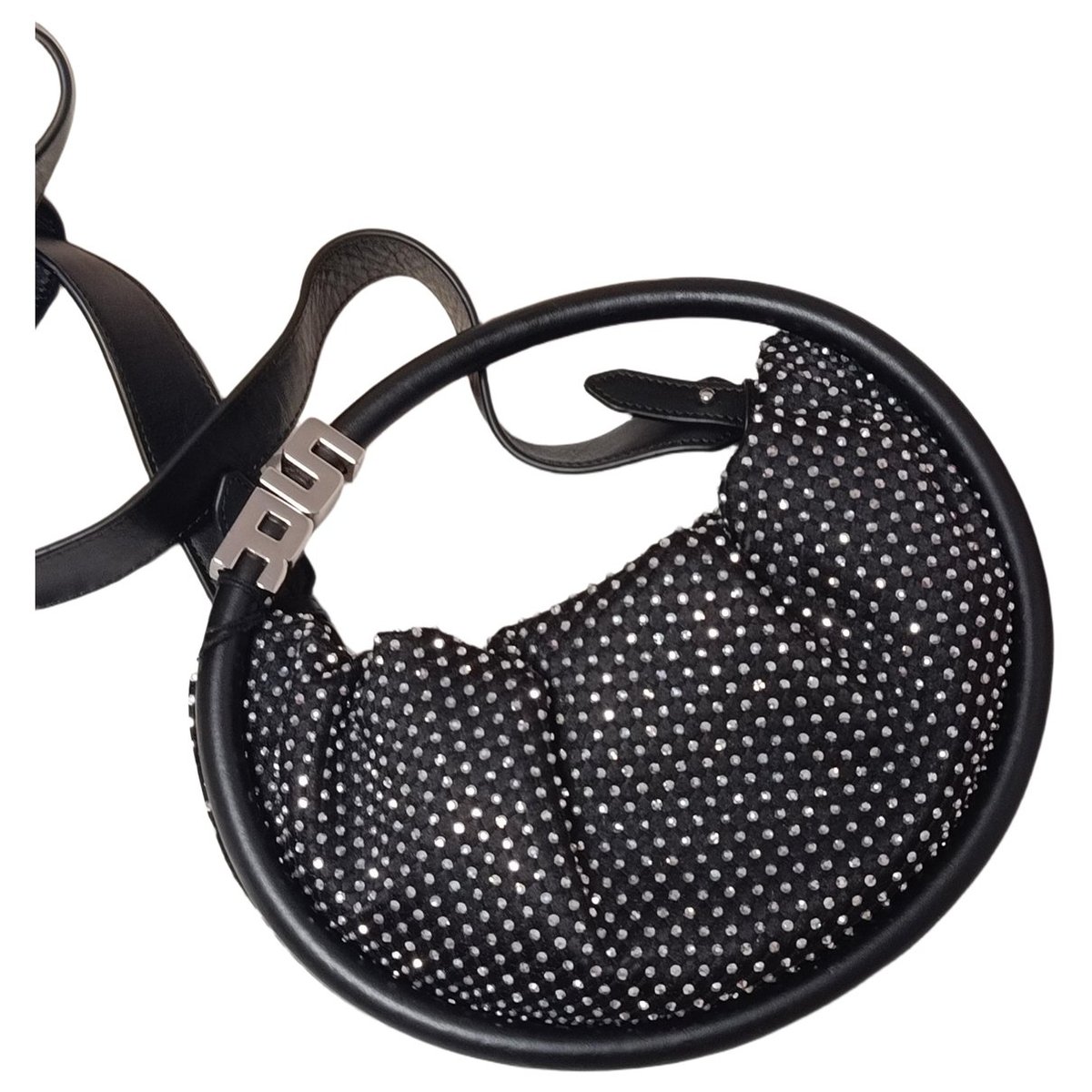 Domino leather handbag