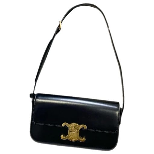 Triomphe leather handbag