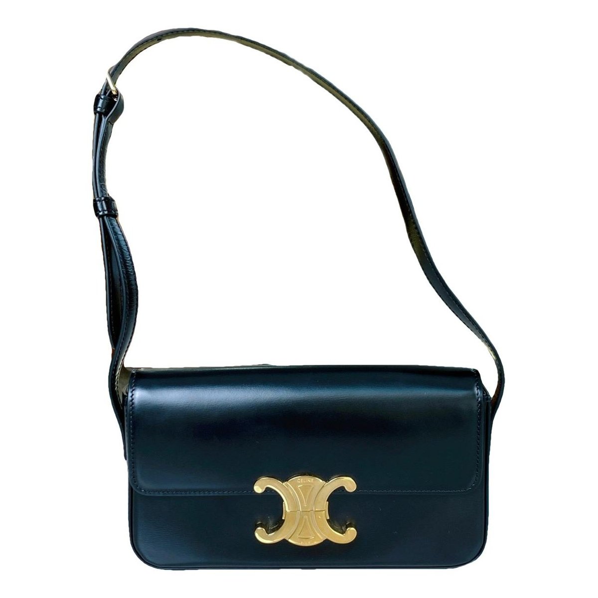 Triomphe leather handbag