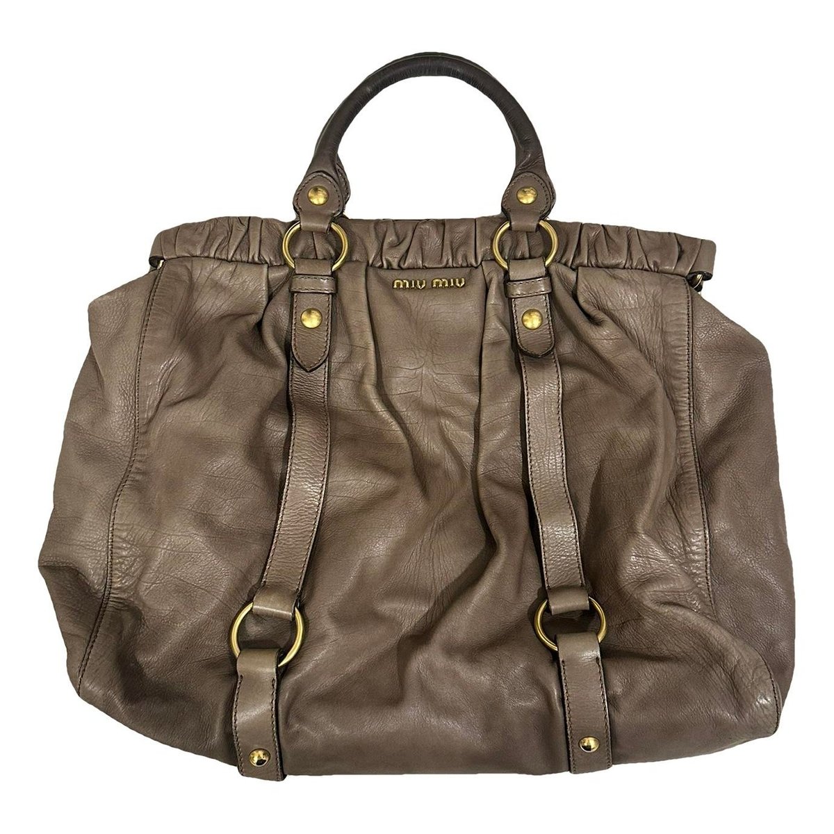 Vitello leather handbag