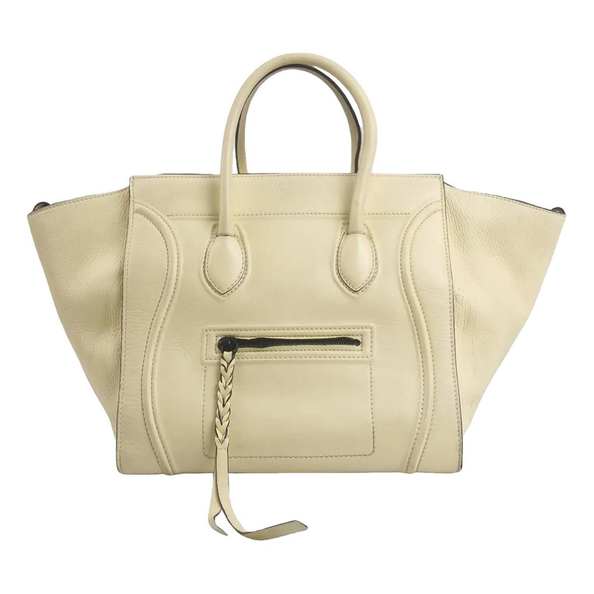 Luggage leather handbag