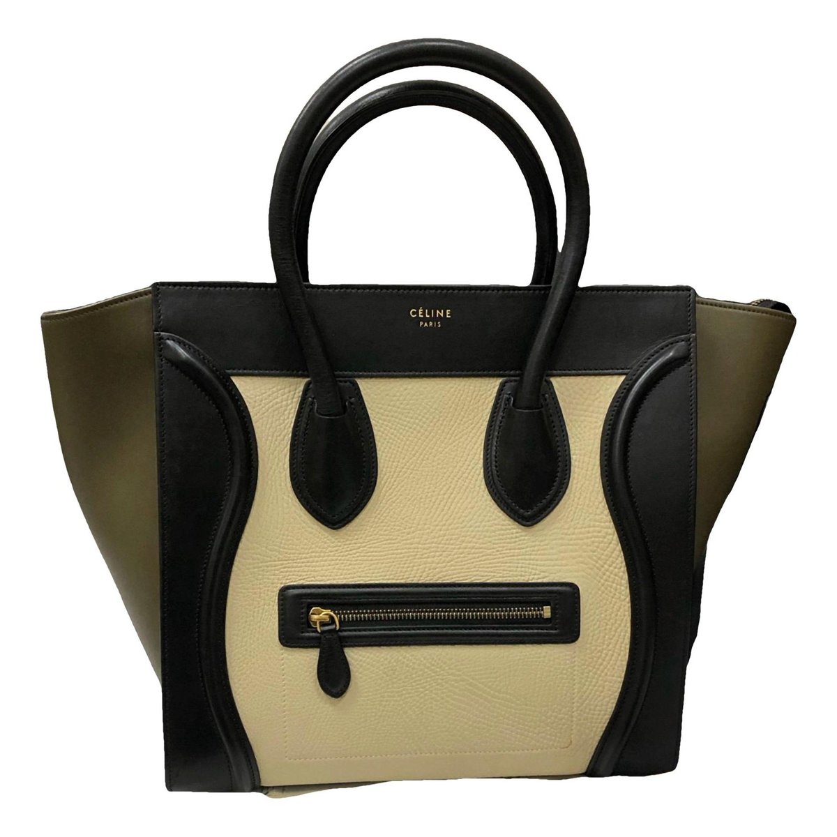 Luggage leather handbag