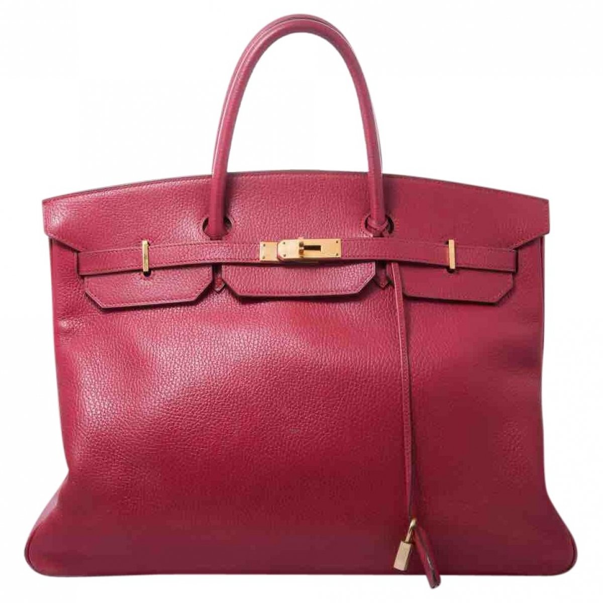 Birkin 40 leather handbag