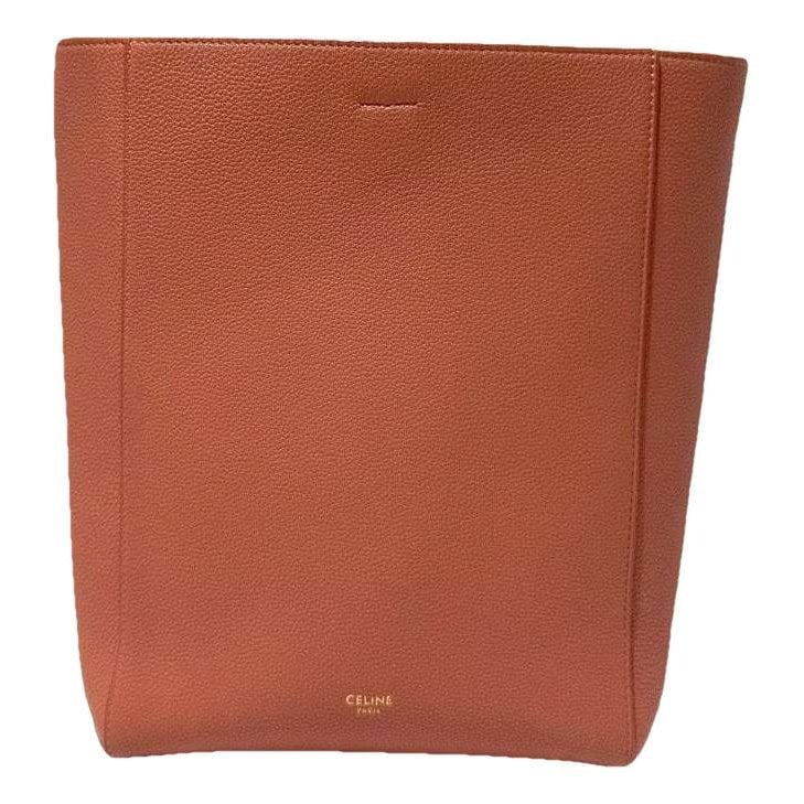 Seau Sangle leather handbag