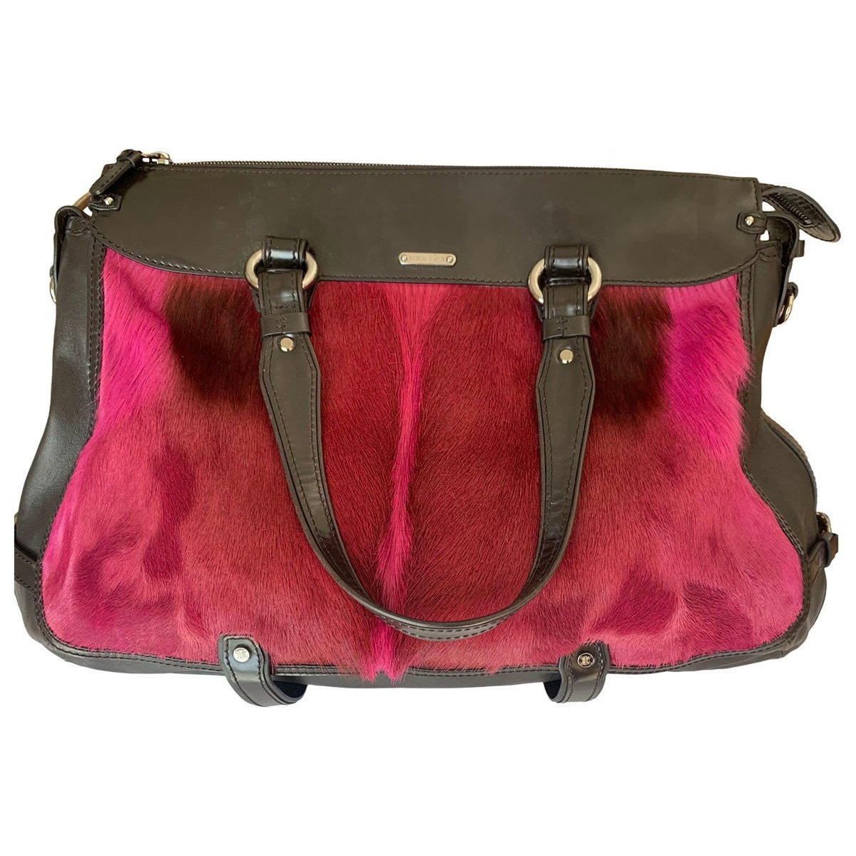 Big Bag leather handbag