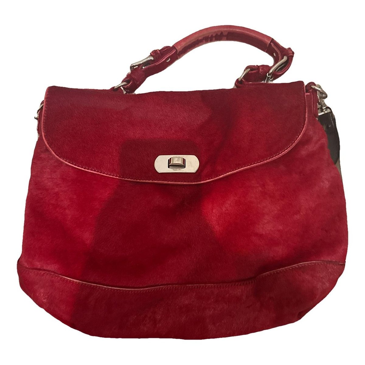 Moon leather crossbody bag