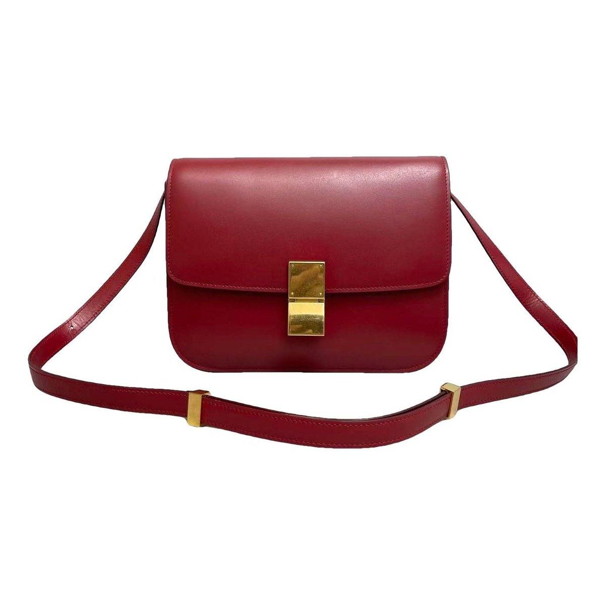 Classic leather handbag
