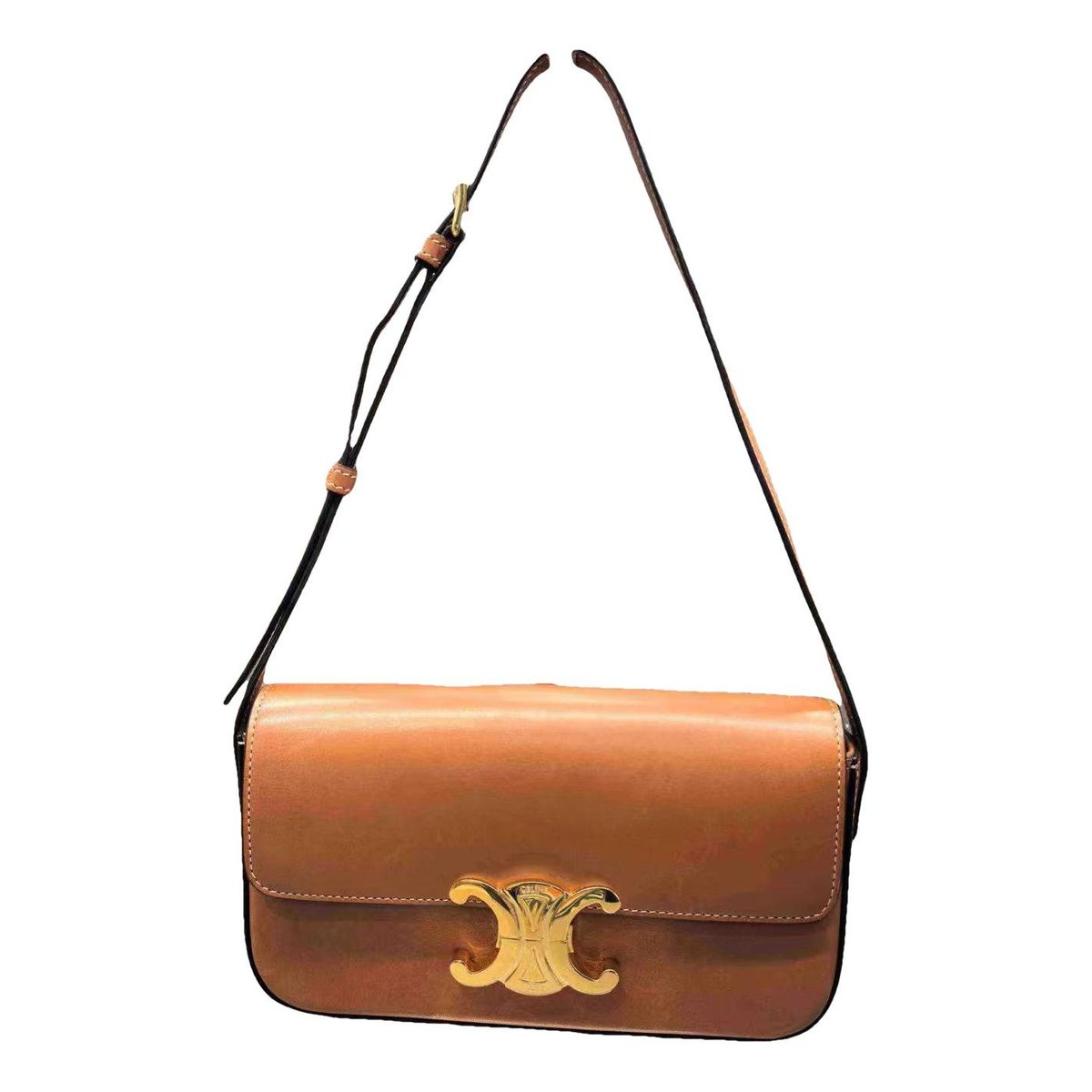 Triomphe leather handbag