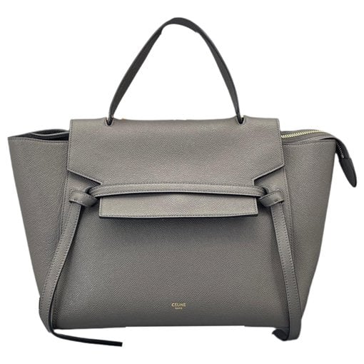 Belt leather handbag