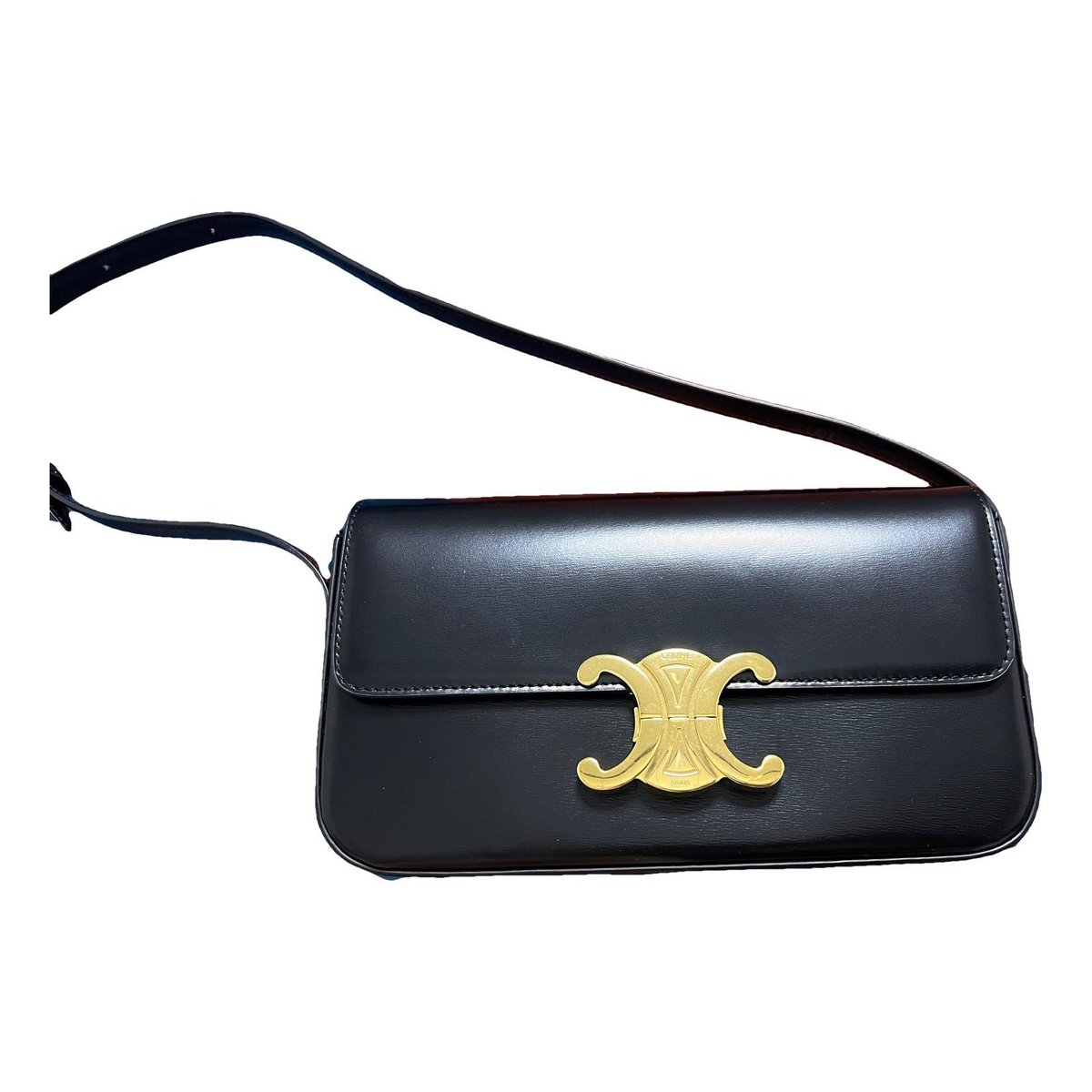 Triomphe leather handbag
