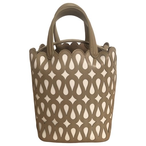 Mina leather handbag