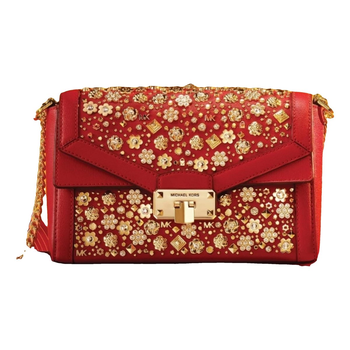 Brooklyn leather clutch bag