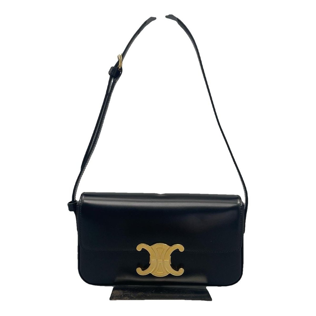 Triomphe Long leather handbag