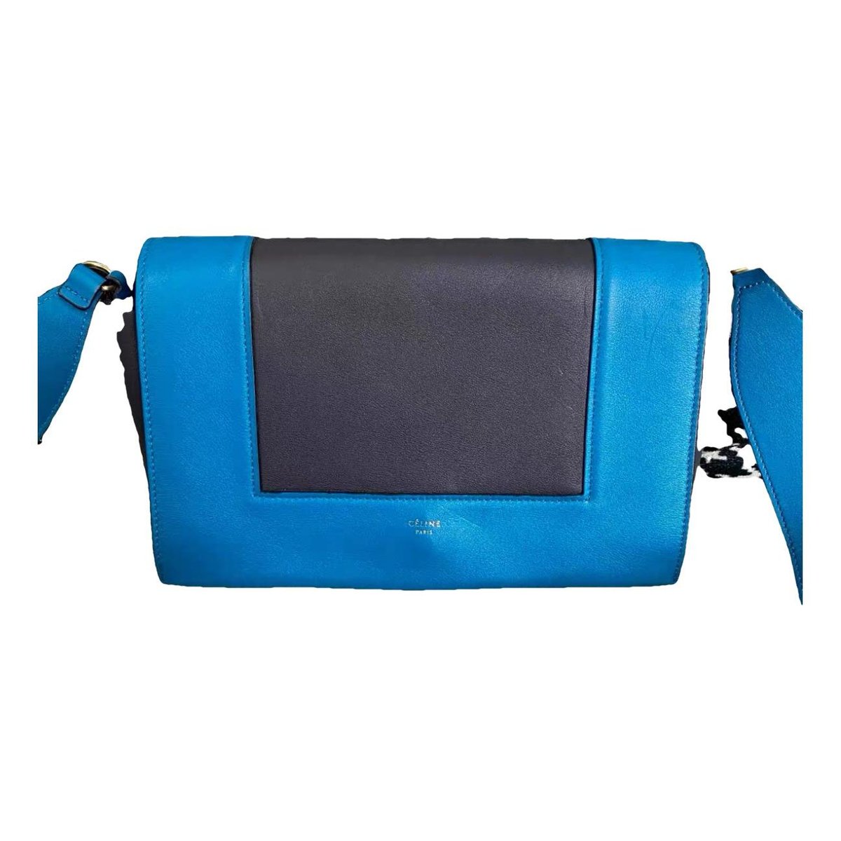 Frame leather crossbody bag