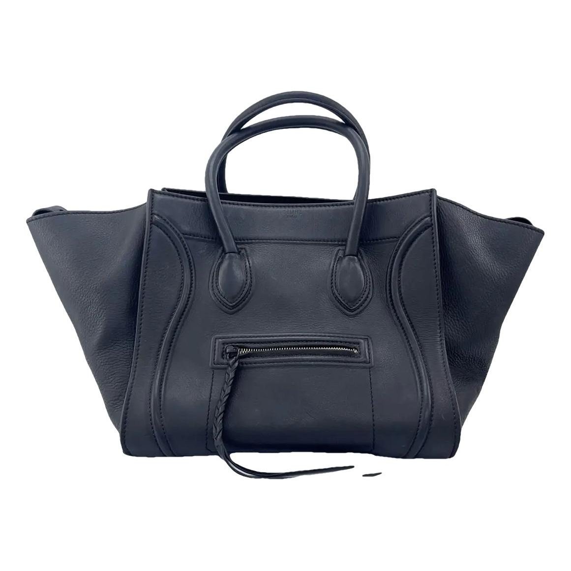 Luggage leather handbag